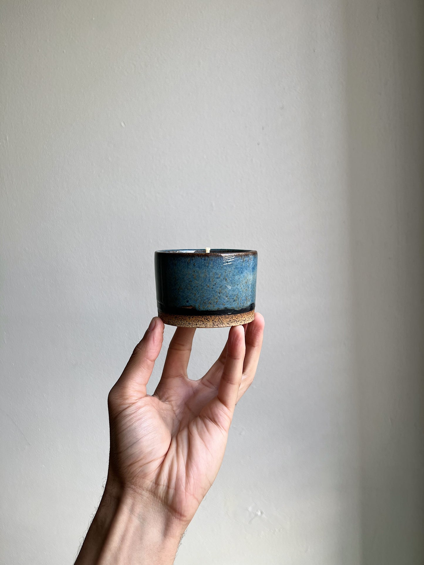 handmade eco-friendly ceramic candle